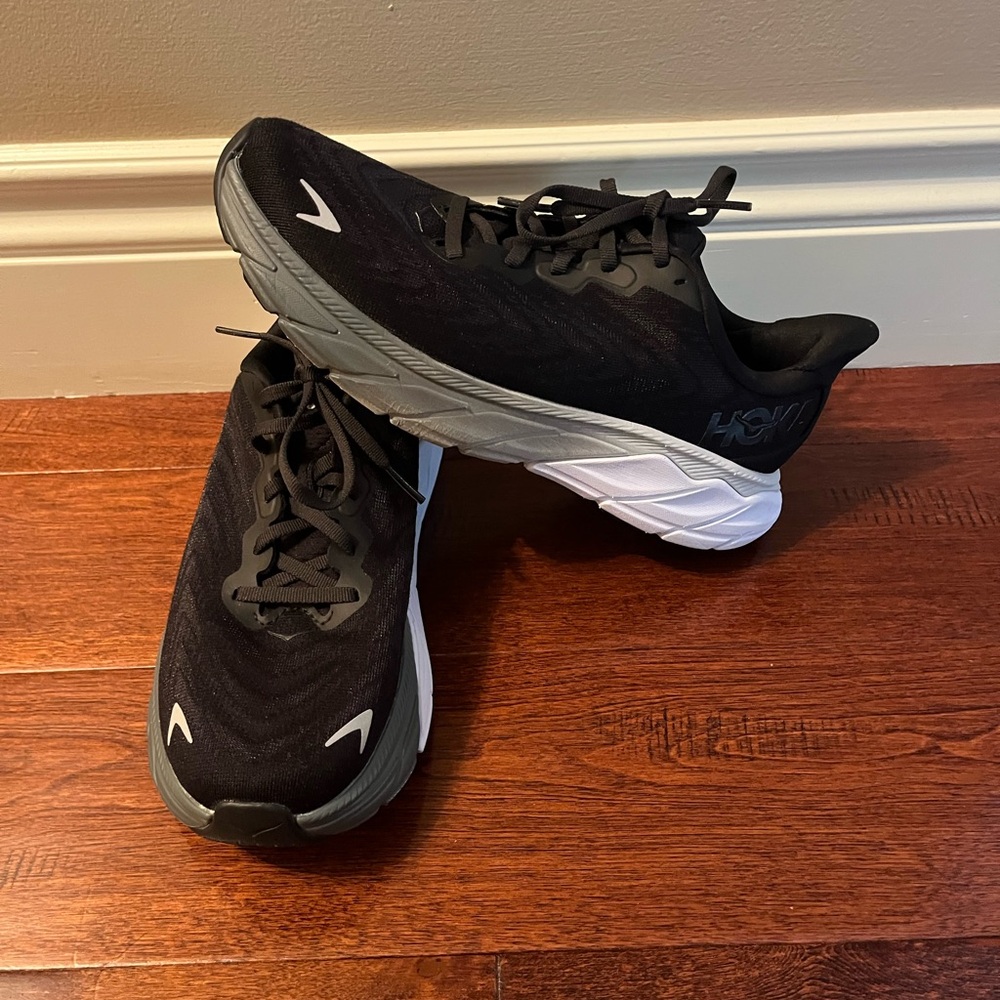 Hoka Black and White Athletic Shoes with Superior Comfort *Brand New, Never Worn